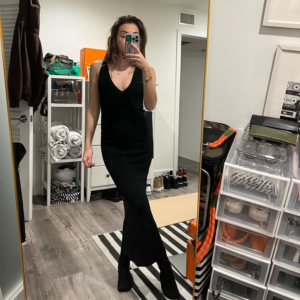 Zara Knit Maxi w Chain